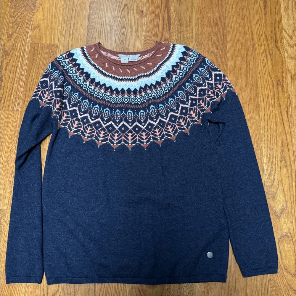 Royal Robbin’s Westlands Fairisle Crew